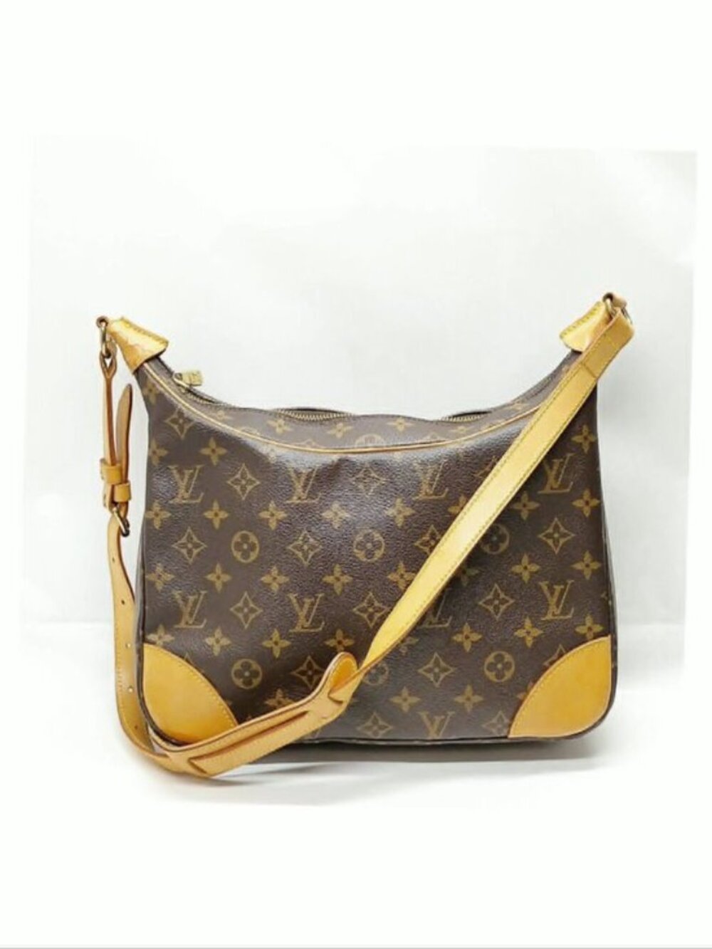 Authentic Louis Vuitton Boulogne 30 Monogram Canvas Shoulder Bag LV Vintage - Picture 2 of 16